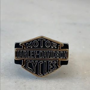 Harley Davidson Stainless Steel Ring